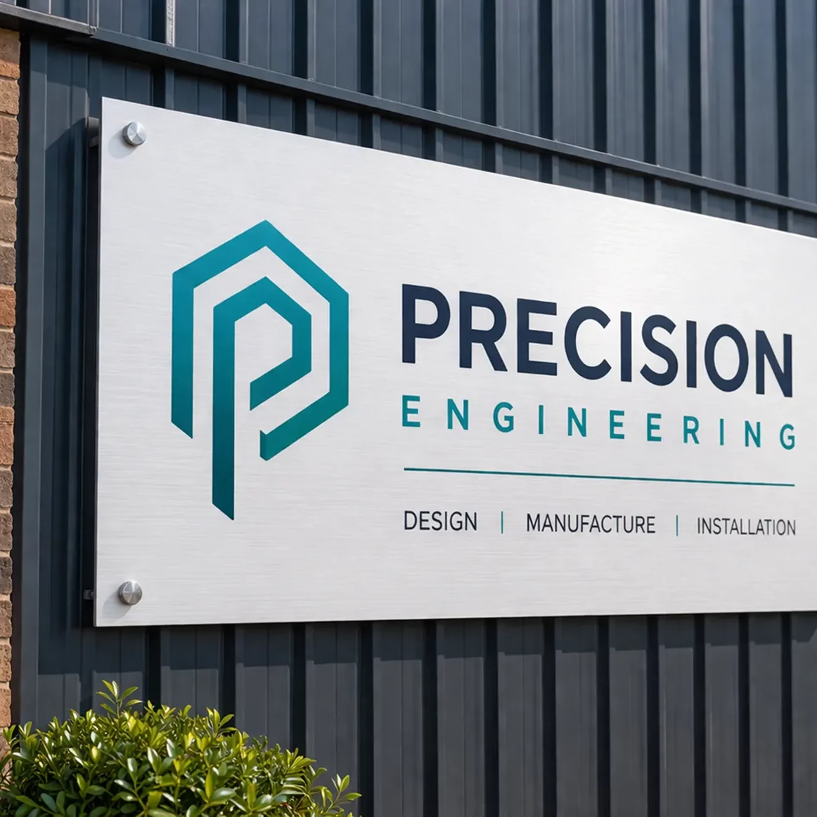 custom dibond signs from The Print House at ESL Studio