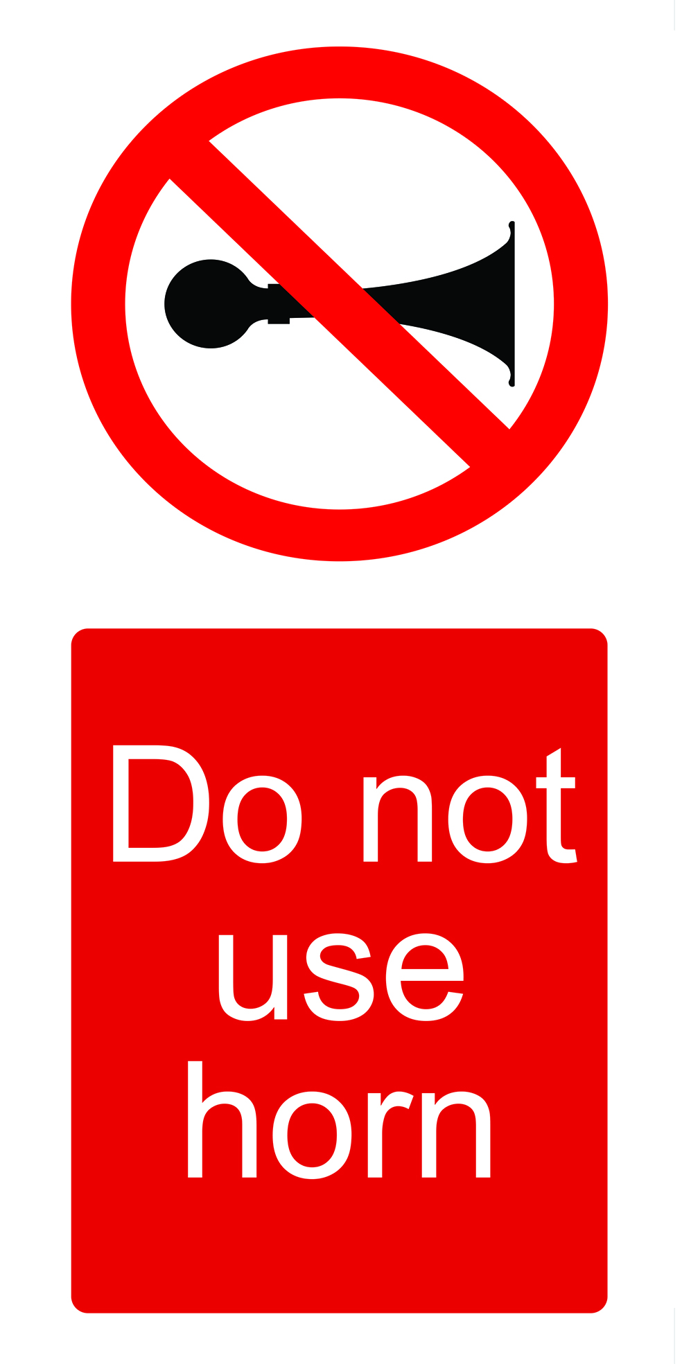 100mm x 200mm - Do not use horn