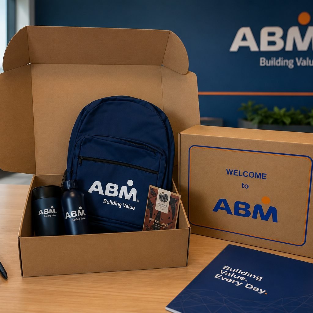 Branded Employee Welcome Packs for ABM